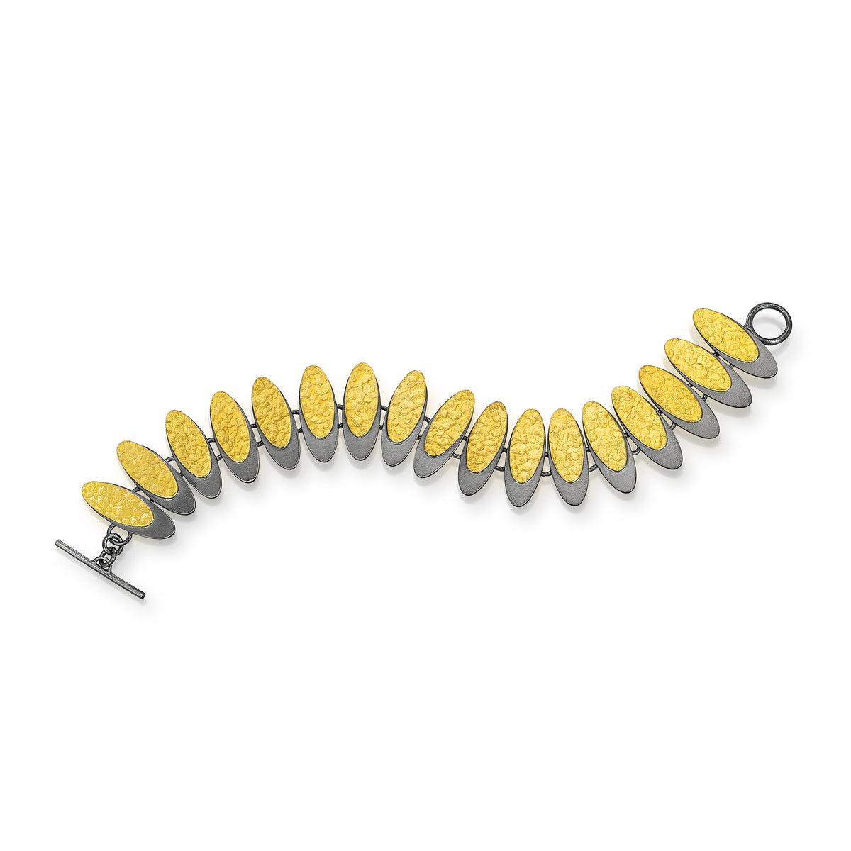 Eclipse Ellipse Bracelet - luxe edition – Heather Guidero Jewelry